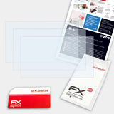 Lieferumfang von Anbernic RG503 FX-Clear Schutzfolie, Montage Zubehör inklusive