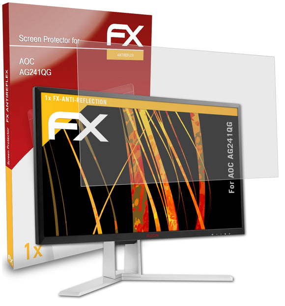 atFoliX FX-Antireflex Displayschutzfolie für AOC AG241QG