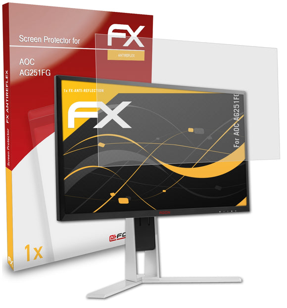 atFoliX FX-Antireflex Displayschutzfolie für AOC AG251FG