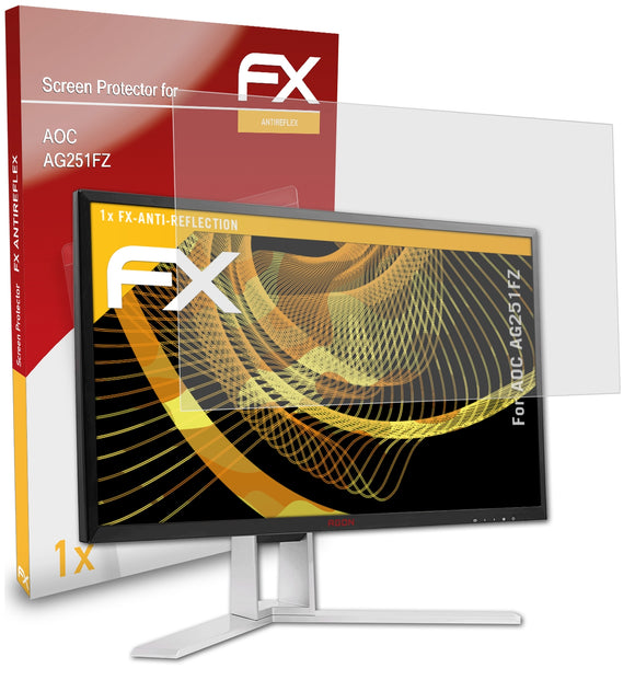 atFoliX FX-Antireflex Displayschutzfolie für AOC AG251FZ