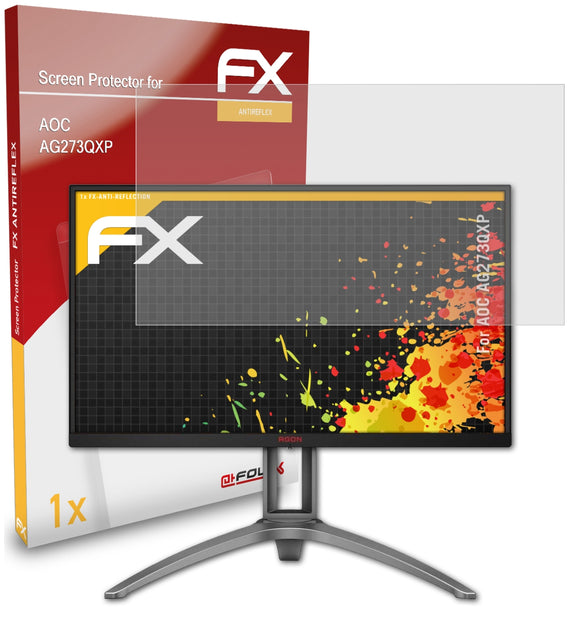 atFoliX FX-Antireflex Displayschutzfolie für AOC AG273QXP