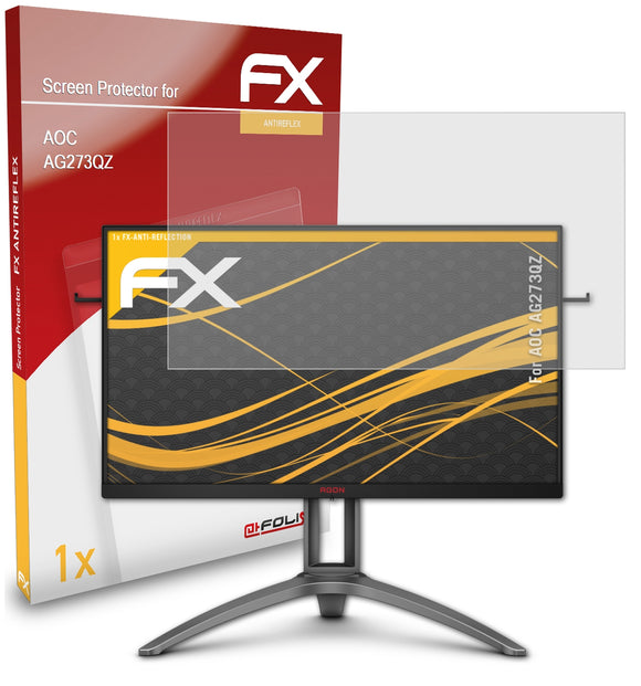 atFoliX FX-Antireflex Displayschutzfolie für AOC AG273QZ