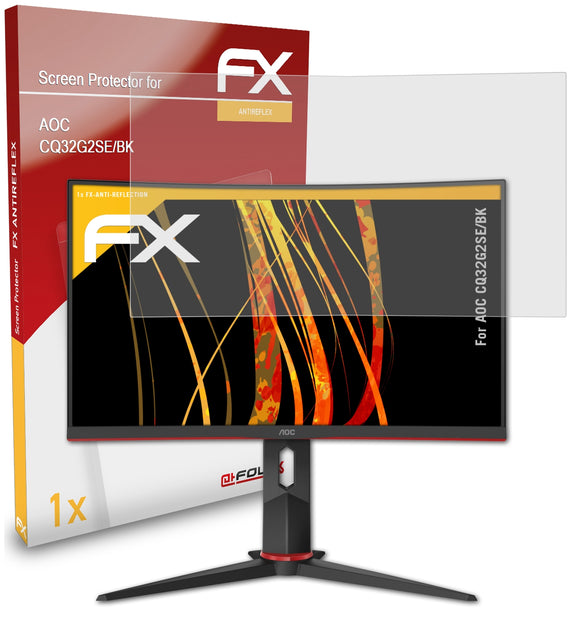 atFoliX FX-Antireflex Displayschutzfolie für AOC CQ32G2SE/BK