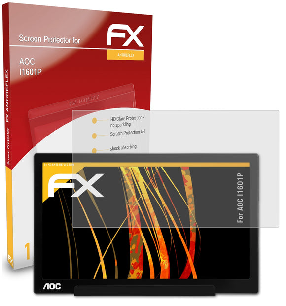 atFoliX FX-Antireflex Displayschutzfolie für AOC I1601P