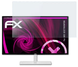 Glasfolie atFoliX kompatibel mit AOC Q3279VWFD8, 9H Hybrid-Glass FX