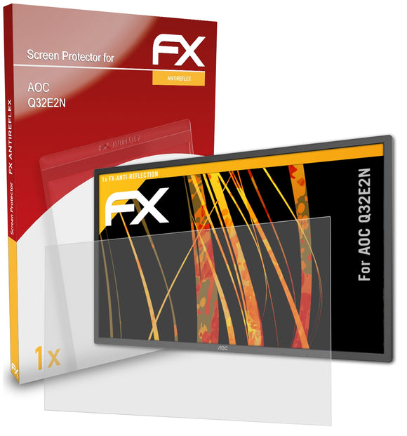 atFoliX FX-Antireflex Displayschutzfolie für AOC Q32E2N