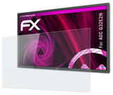 Glasfolie atFoliX kompatibel mit AOC Q32E2N, 9H Hybrid-Glass FX