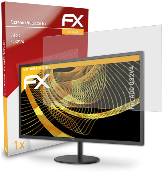 atFoliX FX-Antireflex Displayschutzfolie für AOC Q32V4