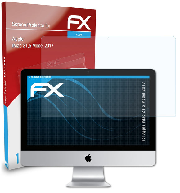 atFoliX FX-Clear Schutzfolie für Apple iMac 21,5 Model 2017