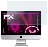 Glasfolie atFoliX kompatibel mit Apple iMac 21,5 Model 2017, 9H Hybrid-Glass FX