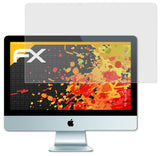 Panzerfolie atFoliX kompatibel mit Apple iMac 21,5 (Model 7G 2012-2014), entspiegelnde und stoßdämpfende FX