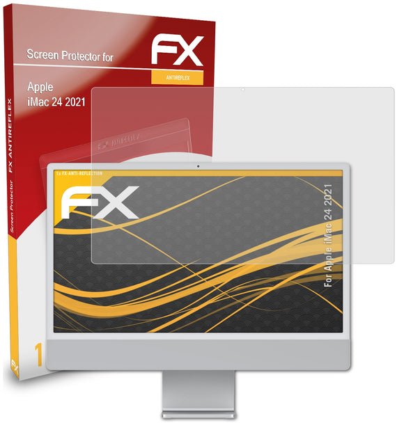 atFoliX FX-Antireflex Displayschutzfolie für Apple iMac 24 (2021)