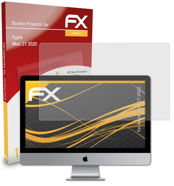 atFoliX FX-Antireflex Displayschutzfolie für Apple iMac 27 (2020)