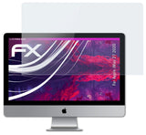 Glasfolie atFoliX kompatibel mit Apple iMac 27 2020, 9H Hybrid-Glass FX