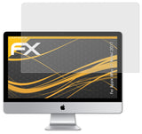 Panzerfolie atFoliX kompatibel mit Apple iMac 27 Model 2017, entspiegelnde und stoßdämpfende FX