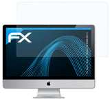Schutzfolie atFoliX kompatibel mit Apple iMac 27 (Model 6G 2009-2011), ultraklare FX