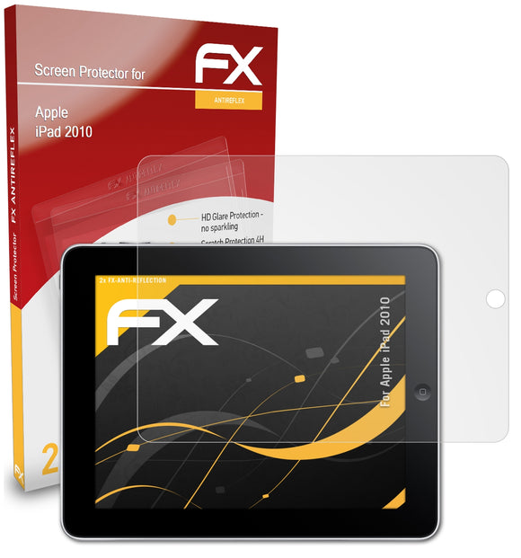 atFoliX FX-Antireflex Displayschutzfolie für Apple iPad (2010)