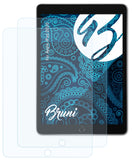 Schutzfolie Bruni kompatibel mit Apple iPad 2020, glasklare (2X)