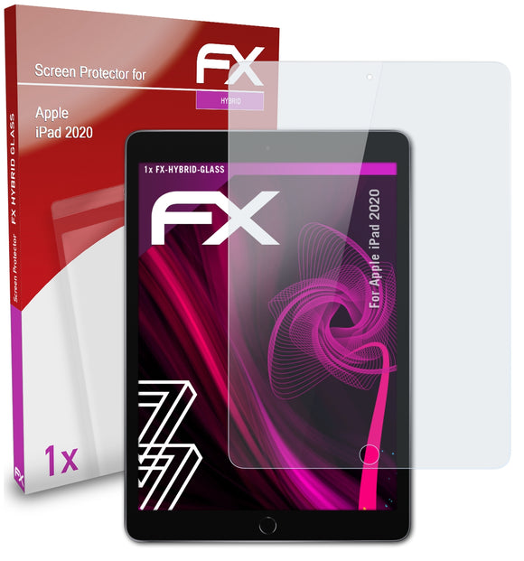 atFoliX FX-Hybrid-Glass Panzerglasfolie für Apple iPad (2020)