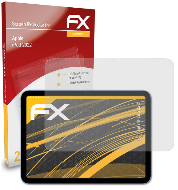 atFoliX FX-Antireflex Displayschutzfolie für Apple iPad (2022)
