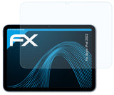 Schutzfolie atFoliX kompatibel mit Apple iPad 2022, ultraklare FX (2X)