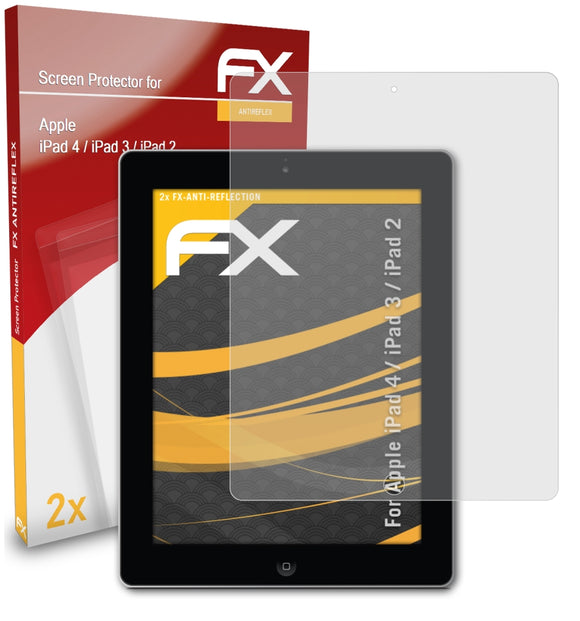 atFoliX FX-Antireflex Displayschutzfolie für Apple iPad 4 / iPad 3 / iPad 2