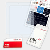 Lieferumfang von Apple iPad 4 / iPad 3 / iPad 2 FX-Clear Schutzfolie, Montage Zubehör inklusive