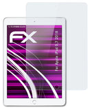 Glasfolie atFoliX kompatibel mit Apple iPad 9,7 2018, 9H Hybrid-Glass FX