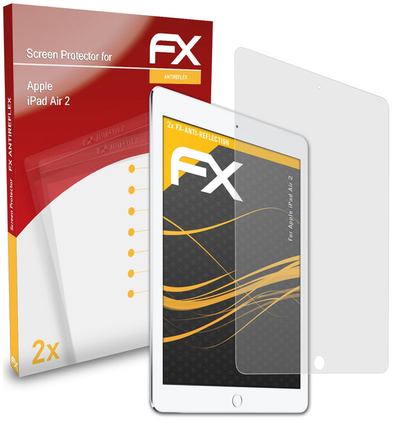 atFoliX FX-Antireflex Displayschutzfolie für Apple iPad Air 2