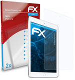 atFoliX FX-Clear Schutzfolie für Apple iPad Air 2