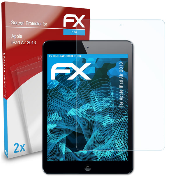 atFoliX FX-Clear Schutzfolie für Apple iPad Air (2013)