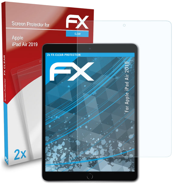 atFoliX FX-Clear Schutzfolie für Apple iPad Air (2019)