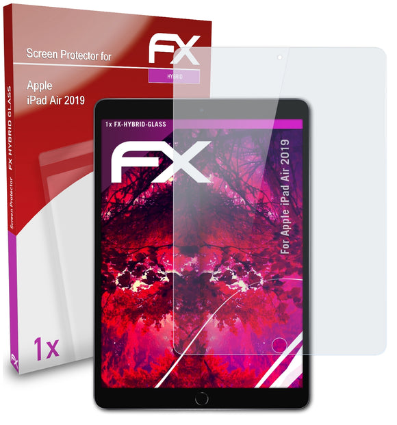 atFoliX FX-Hybrid-Glass Panzerglasfolie für Apple iPad Air (2019)