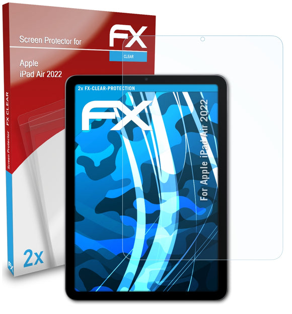 atFoliX FX-Clear Schutzfolie für Apple iPad Air (2022)