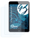 Schutzfolie Bruni kompatibel mit Apple iPad Mini 2012, glasklare (2X)