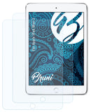 Schutzfolie Bruni kompatibel mit Apple iPad Mini 3, glasklare (2X)