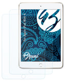Schutzfolie Bruni kompatibel mit Apple iPad Mini 4, glasklare (2X)