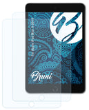 Schutzfolie Bruni kompatibel mit Apple iPad Mini 5 2019, glasklare (2X)