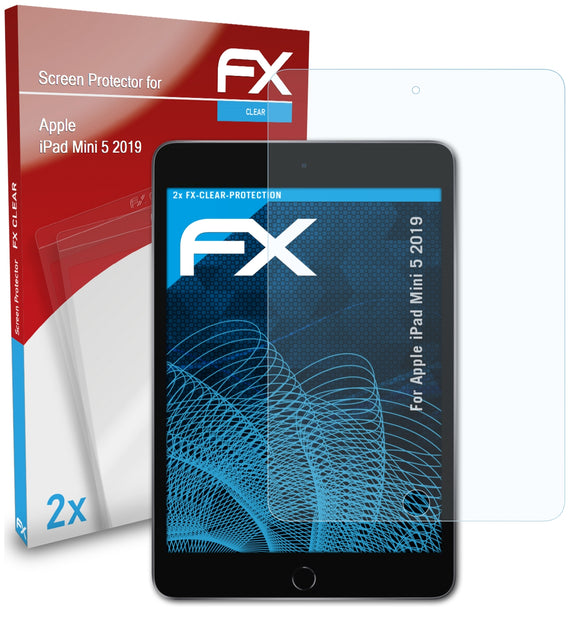 atFoliX FX-Clear Schutzfolie für Apple iPad Mini 5 (2019)