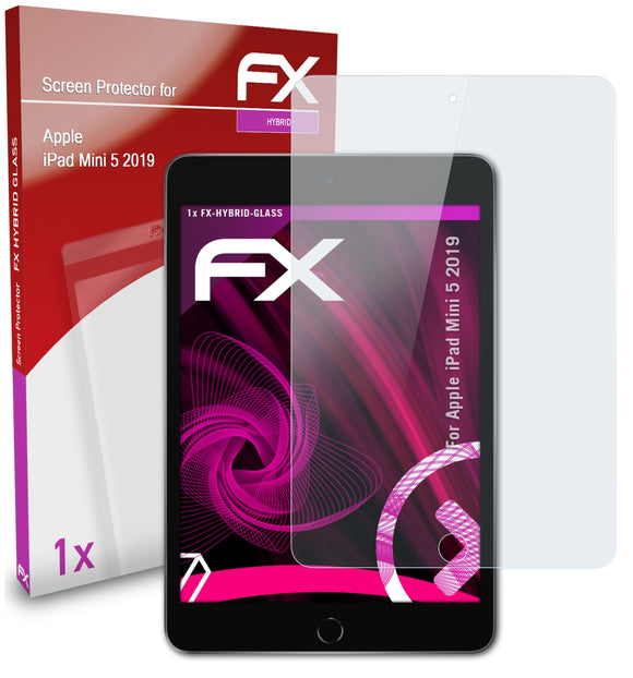 atFoliX FX-Hybrid-Glass Panzerglasfolie für Apple iPad Mini 5 (2019)