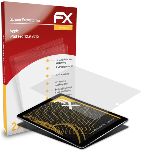 atFoliX FX-Antireflex Displayschutzfolie für Apple iPad Pro 12,9 (2015)