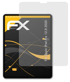 Panzerfolie atFoliX kompatibel mit Apple iPad Pro 12.9 2020, entspiegelnde und stoßdämpfende FX (2X)