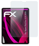 Glasfolie atFoliX kompatibel mit Apple iPad Pro 12.9 2020, 9H Hybrid-Glass FX