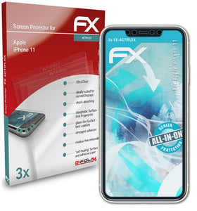 atFoliX FX-ActiFleX Displayschutzfolie für Apple iPhone 11