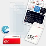 Lieferumfang von Apple iPhone 11 Pro Max (Backcover) FX-ActiFleX Displayschutzfolie, Montage Zubehör inklusive