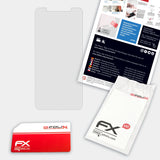 Lieferumfang von Apple iPhone 11 Pro Max FX-Hybrid-Glass Panzerglasfolie, Montage Zubehör inklusive