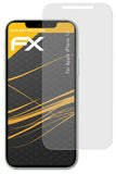 Panzerfolie atFoliX kompatibel mit Apple iPhone 12, entspiegelnde und stoßdämpfende FX (3X)