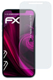 Glasfolie atFoliX kompatibel mit Apple iPhone 12 Pro, 9H Hybrid-Glass FX