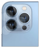 Schutzfolie Bruni kompatibel mit Apple iPhone 13 Lens, glasklare (2er Set)