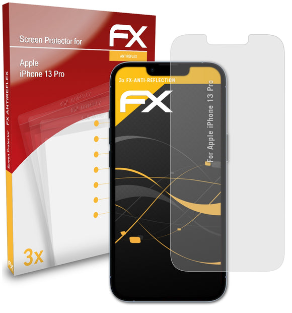 atFoliX FX-Antireflex Displayschutzfolie für Apple iPhone 13 Pro